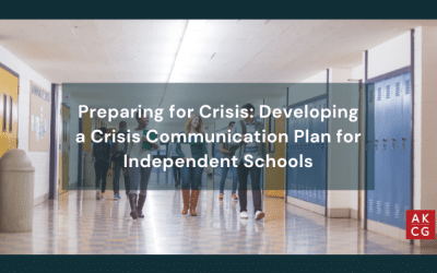 Preparing for Crisis: Developing a Crisis Communication Strategy for Independent Schools